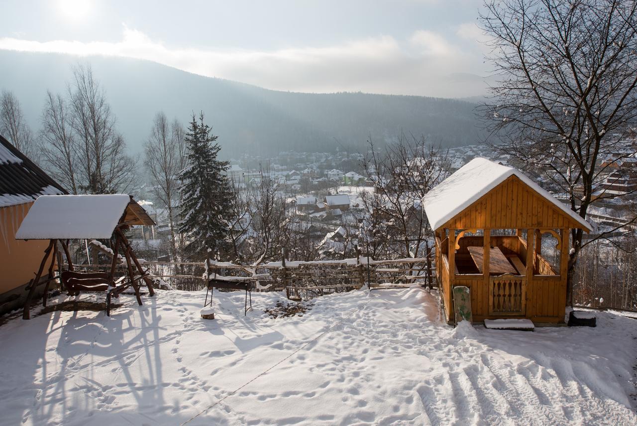 Gazdіvska Hata Guest House ヤレムチャ エクステリア 写真